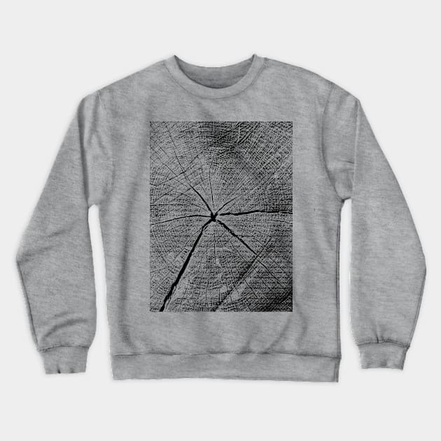 Wood Texture Crewneck Sweatshirt by annagocza